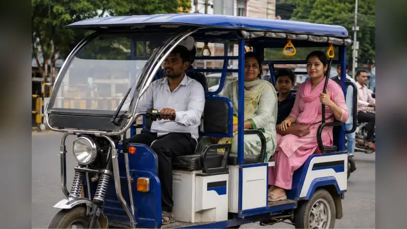 धनबाद में ई-रिक्शा चालकों में डर और नाराजगी, मोबाइल ऐप से गाड़ियां बंद करने का आरोप